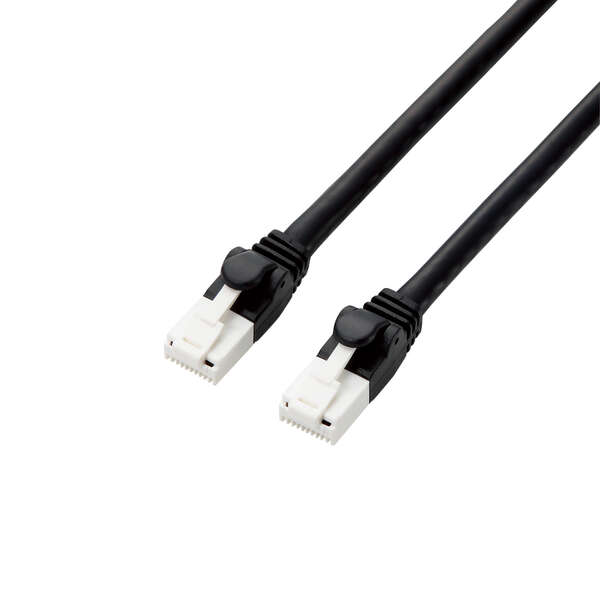 Cat6A準拠LANケーブル(スタンダード・ツメ折れ防止) GM-LDGPAT/BK10