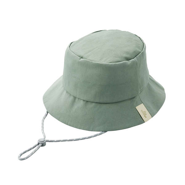 ice coorde クールハット モスグリーン×ナチュラルベージュ - HCC-H01MG
