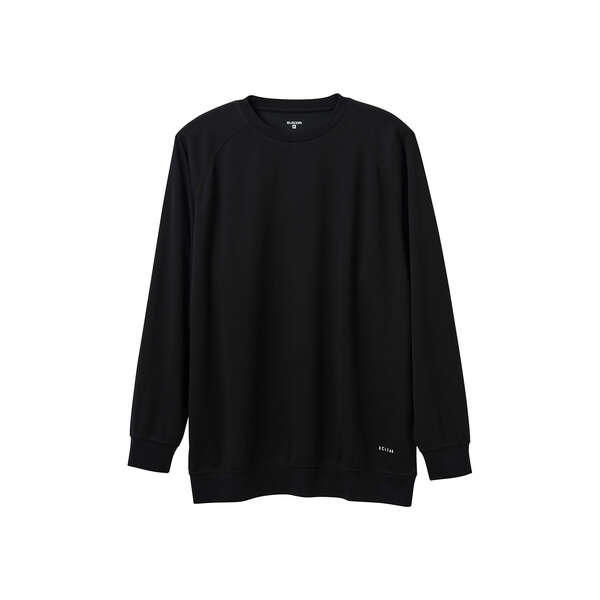 ECLEAR リカバリーウェア 長袖トップス ブラック M - HCM-RW02TMBK