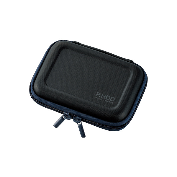 Amazon.co.jp: ポータブルハードディスク 収納ケース ダブル