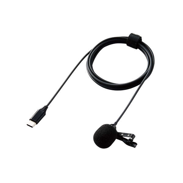 マイク 有線 USB Type-C(TM) ピンマイク HS-MC09CBK
