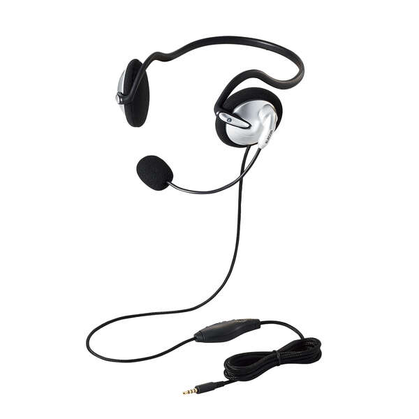 ヘッドセット（4極両耳ネックバンド） - HS-NB05TSV
