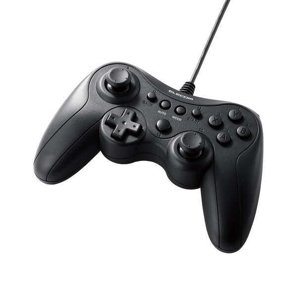 ELECOM GAMING 有線スタンダードゲームパッド GP20X - JC-GP20XBK ELECOM GAMING 有線スタンダードゲームパッド GP20X - JC-GP20XBK