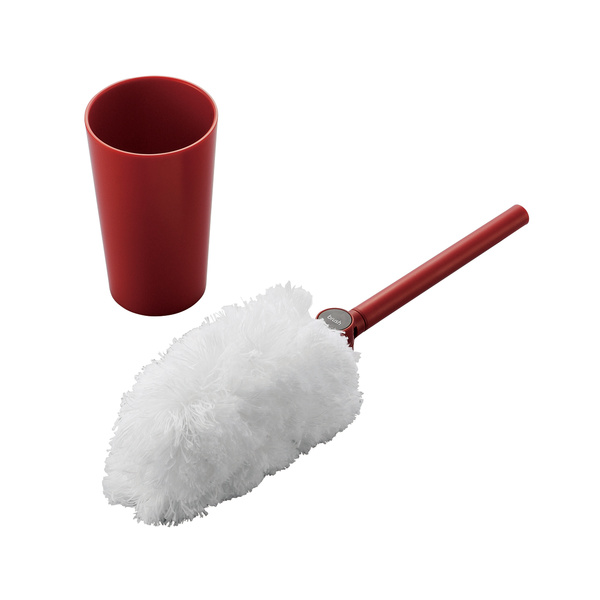 クリーニングブラシ(多機能タイプ/収納ケース付き) - KBR-011RD