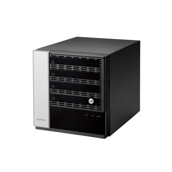 【ジャンク】ELECOM NSB-75S4T4DW6 4TB NAS 4ベイ WSS2016(S) 4TB 初期設定済モデル - KTC-75S4T4DS6