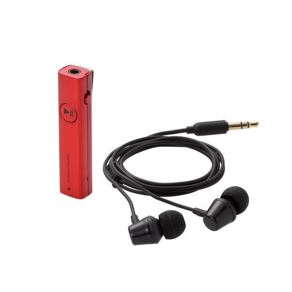 ステレオヘッドホン付きマイク搭載Bluetooth(R)レシーバー - LBT-PHP02AVRD