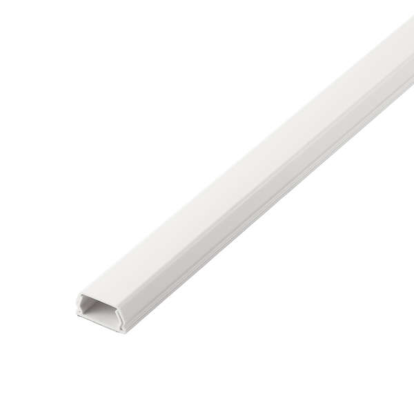 フラットモール/長さ1m/幅26mm/テープ付き/ホワイト - LD-GAF3MWH