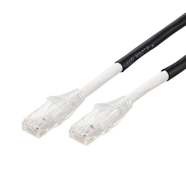 Cat6A LANケーブル 単線 カテゴリ6A ブラック 30m 爪折れ防止カバー KB-T6ATS-30BK サンワサプライ