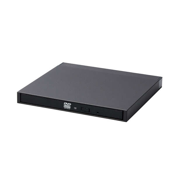 USB3.2 Native Type-C対応ポータブルDVDドライブ ブラック - LDR