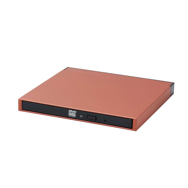USB3.2 NativeポータブルDVDドライブ レッド - LDR-PML8U3VRD