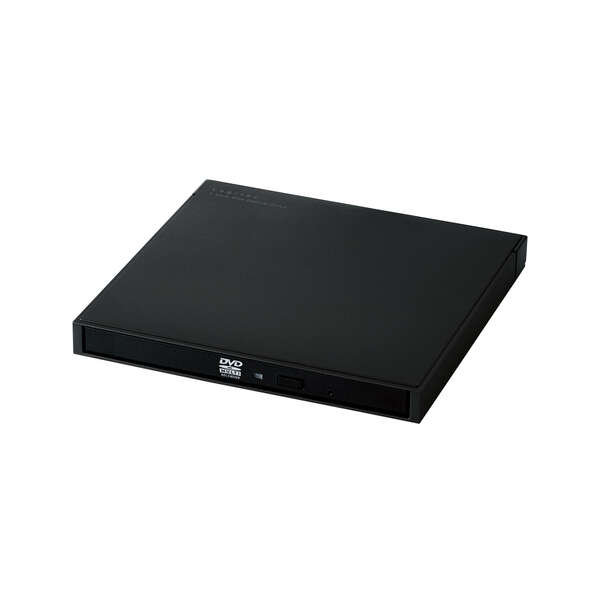 スマホ用CDレコーダ「スマホでCD」,ケーブル,BK - LDR-SM8URBK