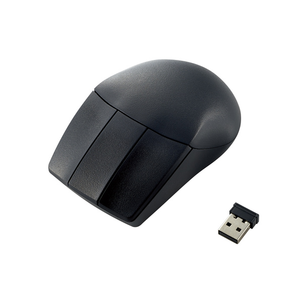 逆輸入 3DCAD用無線3ボタンマウス - M-CAD01DBBK マウス・トラックボール