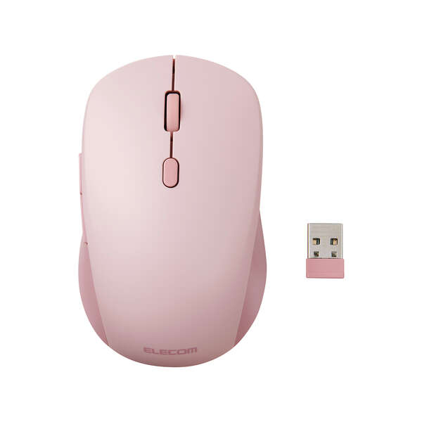 OSMOD Six USB無線/Bluetooth 静音マウス [6ボタン/Mサイズ] - M