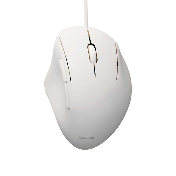 SHELLPHA USB有線マウス[5ボタン/Sサイズ] - M-SH21UBSKWH