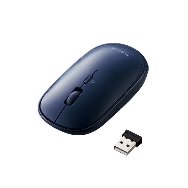 薄型2.4GHz無線マウス“Slint”4ボタン - M-TM10DBBU/EC 薄型2.4GHz無線マウス“Slint”4ボタン - M-TM10DBBU/EC
