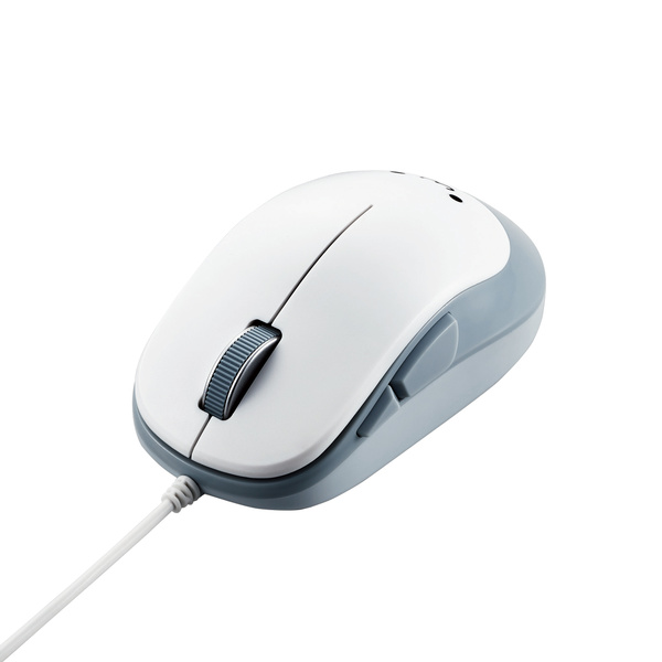 エレコム マウス 有線 Mサイズ 5ボタン (戻る・進むボタン搭載) BlueLED 握りの極み ホワイト M-XGM10UBWH w17b8b5 Amazon.co.jp: エレコム マウス 有線 Mサイズ 5ボタン (戻る