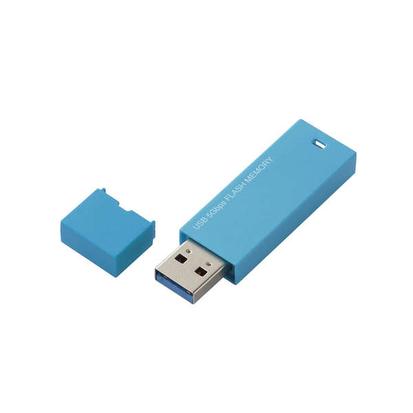 エレコム USBメモリ 128GB USB3.0 3.1 (Gen1) なくさないキャップ ブルー MF-FCU3128GBBU Amazon | エレコム USBメモリ 128GB USB3.0 3.1 (Gen1) なくさ