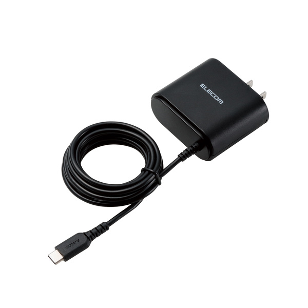 AC充電器（Type-Cケーブル一体型/2.4A） - MPA-ACC02BK