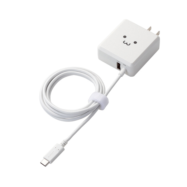 AC充電器（Type-Cケーブル一体型+USB 3A） - MPA-ACCFW154WF