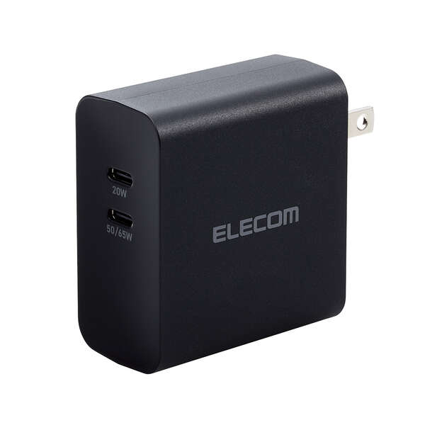 USB Power Delivery 70W AC充電器(C×2) - MPA-ACCP4570BK