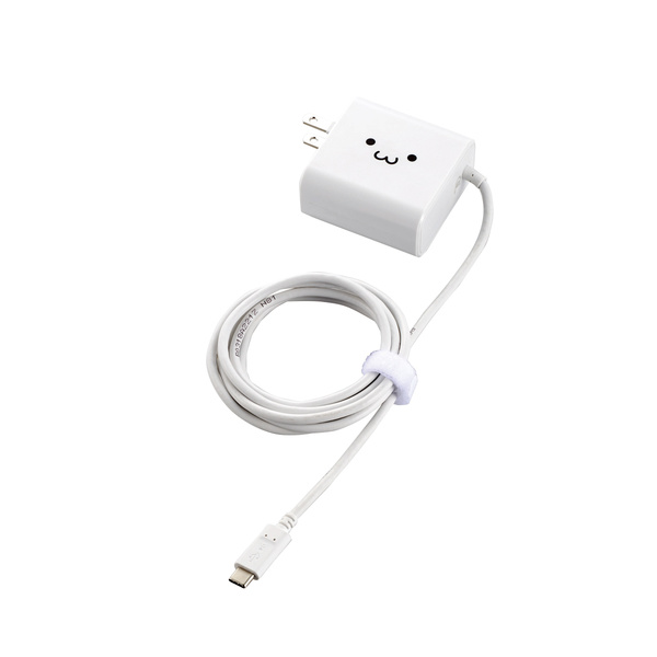 AC充電器（Type-Cケーブル一体型・3.0A） - MPA-ACCQ03WF