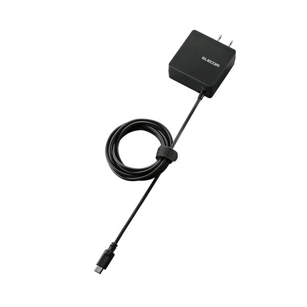 (未使用･未開封品)　エレコム USB 充電器 ACアダプター コンセント [ スマホ & IQOS & glo 対応 ] microUSB 急速充電器 折畳式プラグ ホワイトフェイス MPA-ACMBC154 0pbj0lf スマートフォン・タブレット用充電器（ケーブル一体タイプ） - MPA
