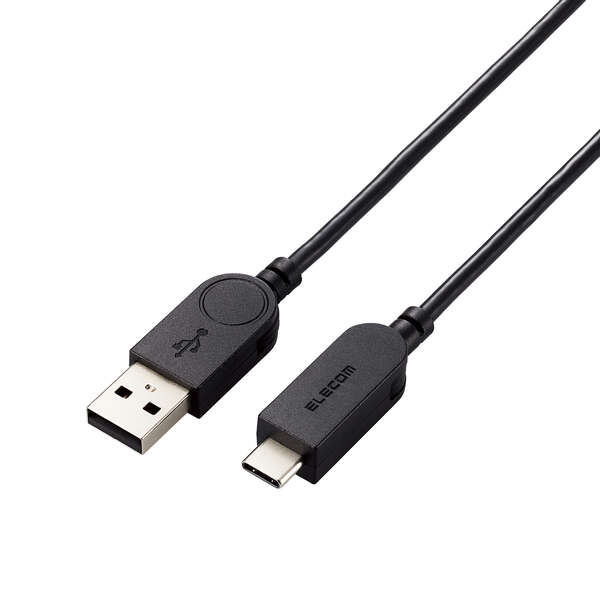usbケーブルtypeC スイング式USB-A to USB Type-C(TM)ケーブル - MPA-ACSW20BK