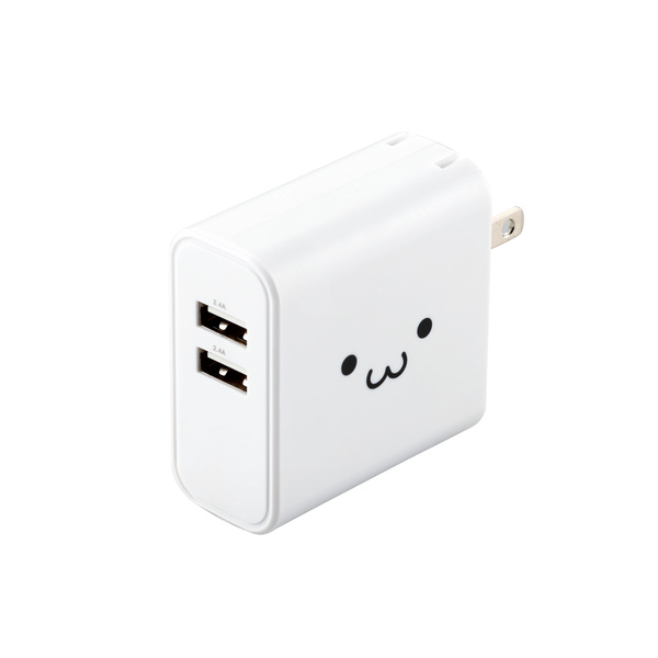 24W AF×2 AC充電器 - MPA-ACU05WF