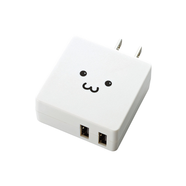 (未使用･未開封品)　エレコム スマホ用AC充電器/2A/2台同時/USB-Aメス2ポート 0pbj0lf Amazon | エレコム 充電器 2個セット USB コンセント USB-A 2