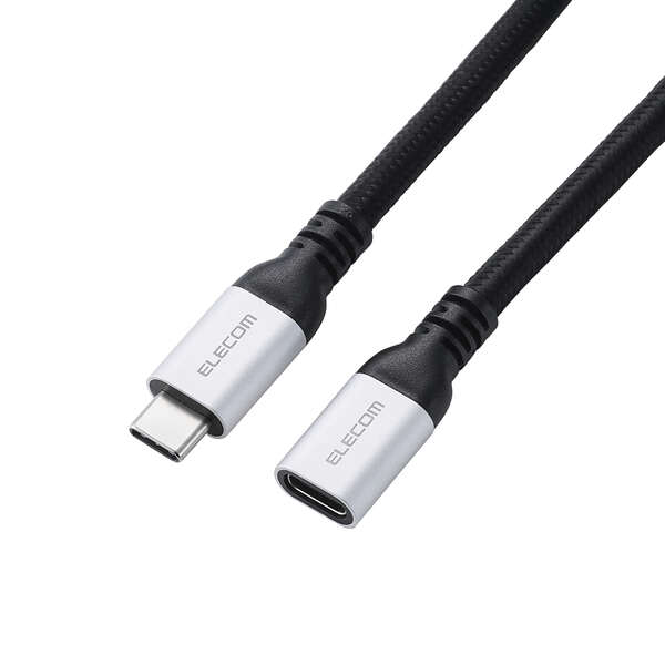 USB Type-C(TM) - USB Type-C延長ケーブル(10Gbps/100W/高耐久) - MPA