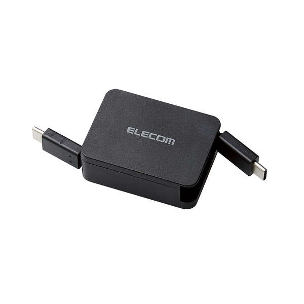 USB2.0ケーブル（巻取り、C-C） - MPA-CCRLA07BK