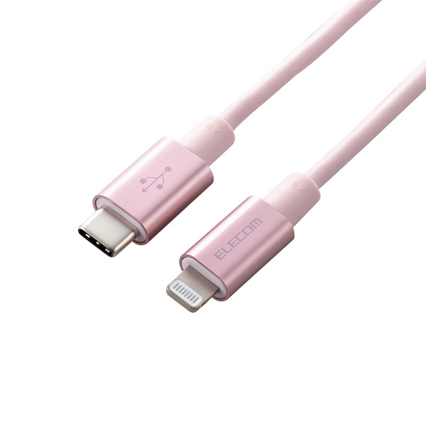 ピンク USB-A to 元lightning ケーブル usb タイプ a