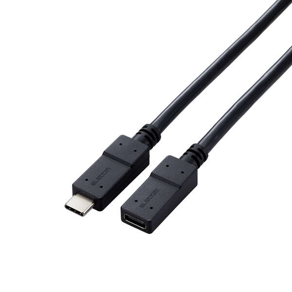USB Type-C(TM)延長ケーブル(USB 5Gbps) - MPA-ECECC10BK