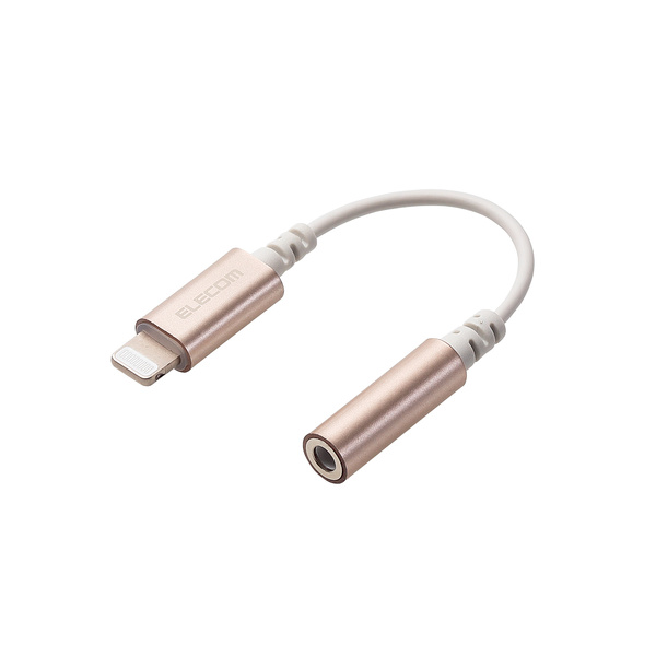 Lightning-φ3.5mmステレオミニジャック変換ケーブル - MPA-L35DS01GD