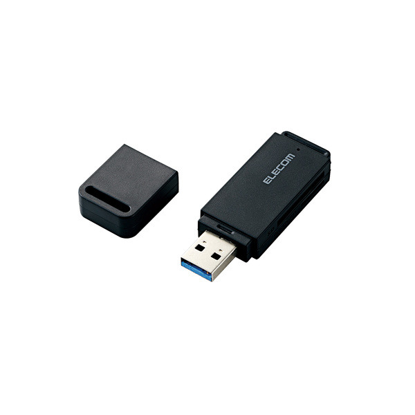USB3.0高速メモリカードリーダ(スティックタイプ) - MR3-D013SBK