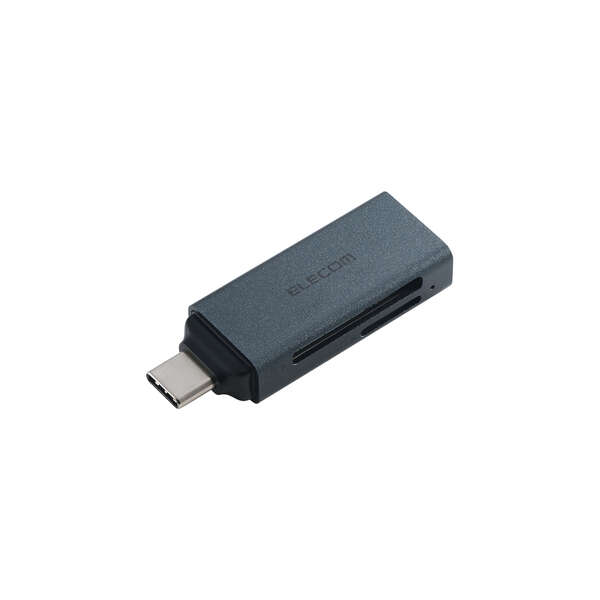 USB Type-C(TM)接続 直挿しメモリーカードリーダー(UHS-I) - MR3C-D20BK