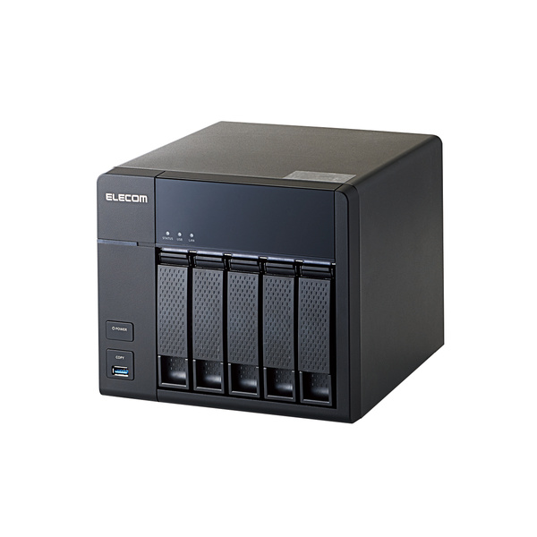 ゴ*ラ様 【美品値下げ】ELECOM NAS NSB-5A4T2BL 4TB R 2ベイLinux搭載NAS4TB - NSB-5A4T2BL