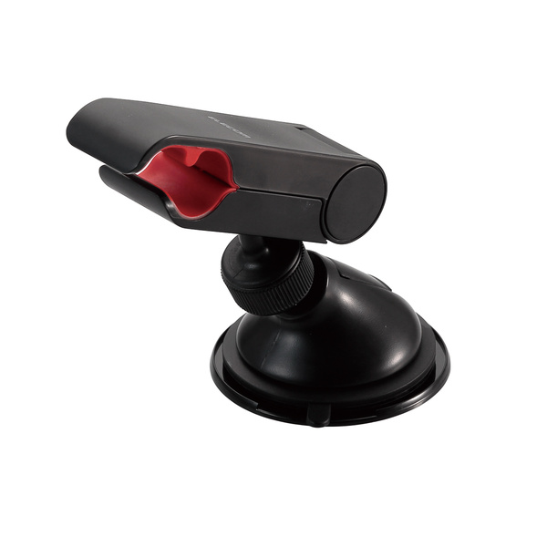 スマホ用車載クリップホルダー（強力ゲル吸盤） - P-CARS05BK