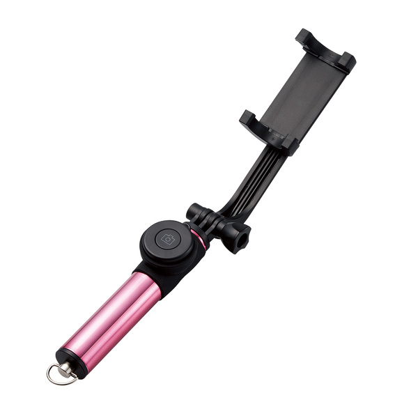 Bluetooth自撮り棒(45cm/回転ホルダータイプ) - P-SSBMRPNL