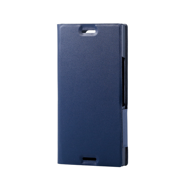 Xperia(TM) XZ1 Compact用ソフトレザーカバー/薄型/磁石付 - PD
