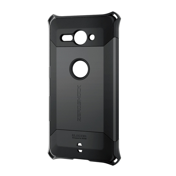 Xperia (TM) XZ2 Compact用ZEROSHOCK/スタンダード - PD-XZ2CZEROBK
