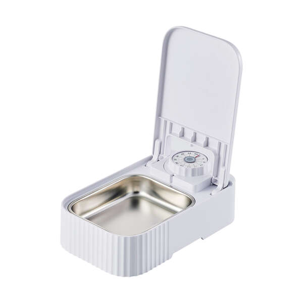 ダイヤルタイマー式自動給餌器 ウェットフード対応 - PET-AF06WH