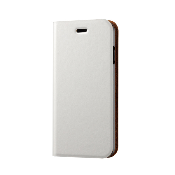 iPhone 6用ソフトレザーカバー（薄型） - PM-A14PLFUWH