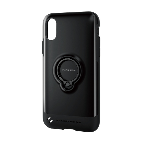 iPhone XS用TOUGH SLIM/リング付 - PM-A18BTSRBK
