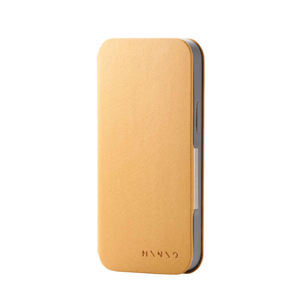 iPhone 12 mini レザーケース MINIO 手帳型 - PM-A20APLFMINYL