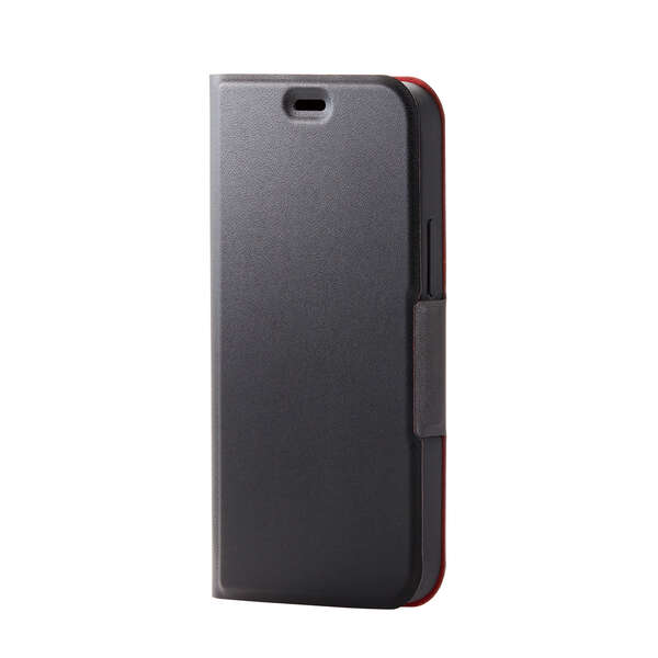 iPhone 12 mini レザーケース UltraSlim 磁石付き 手帳型 - PM-A20APLFUBK