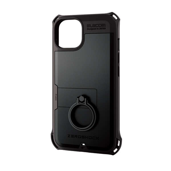 iPhone 13 ZEROSHOCK リング付き - PM-A21BZERORBK