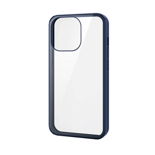 iPhone 13 Pro ハイブリッドケース 360度保護 背面ガラス - PM