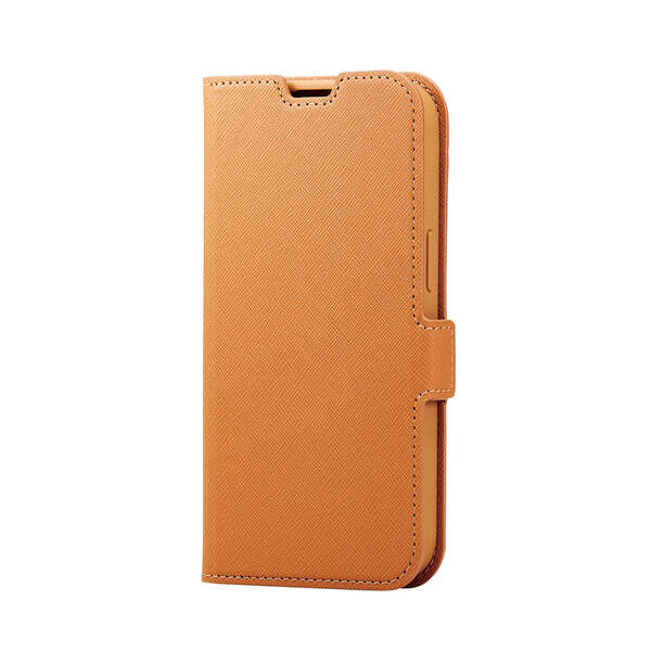 iPhone 14 ソフトレザーケース 磁石付 リサイクル素材 - PM-A22AREPLFYBR