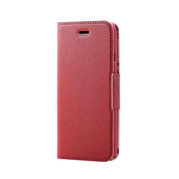iPhone SE 第3世代 レザーケース 手帳型 UltraSlim Flowers 磁石付 